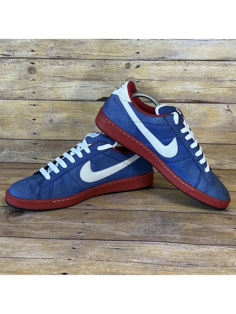 Nike SB Air Classic Men's Sneakers Size 11.5 Blue Red Rare Vintage 2008